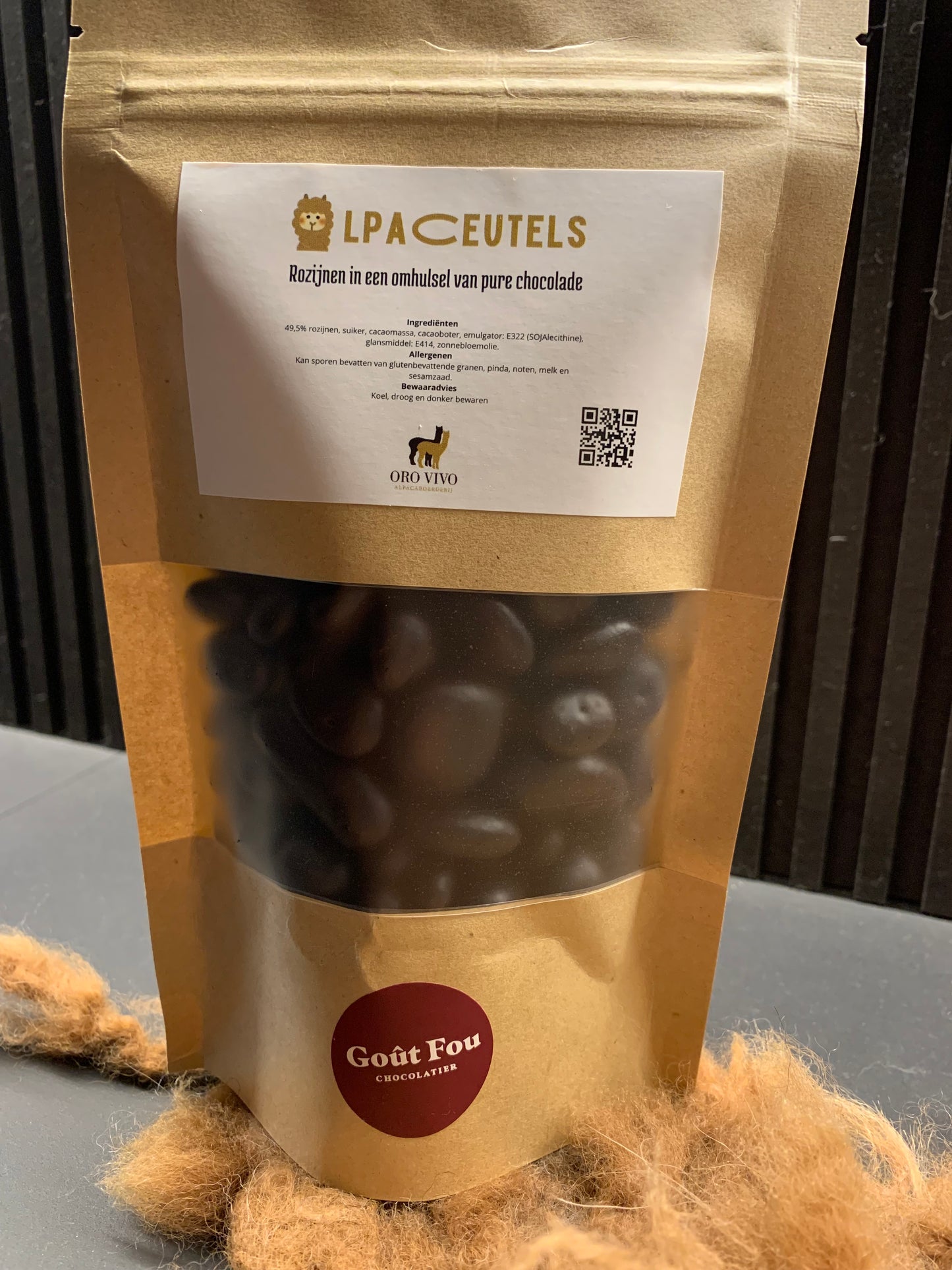 AlpaCeutels van Gout Fou chocolatier