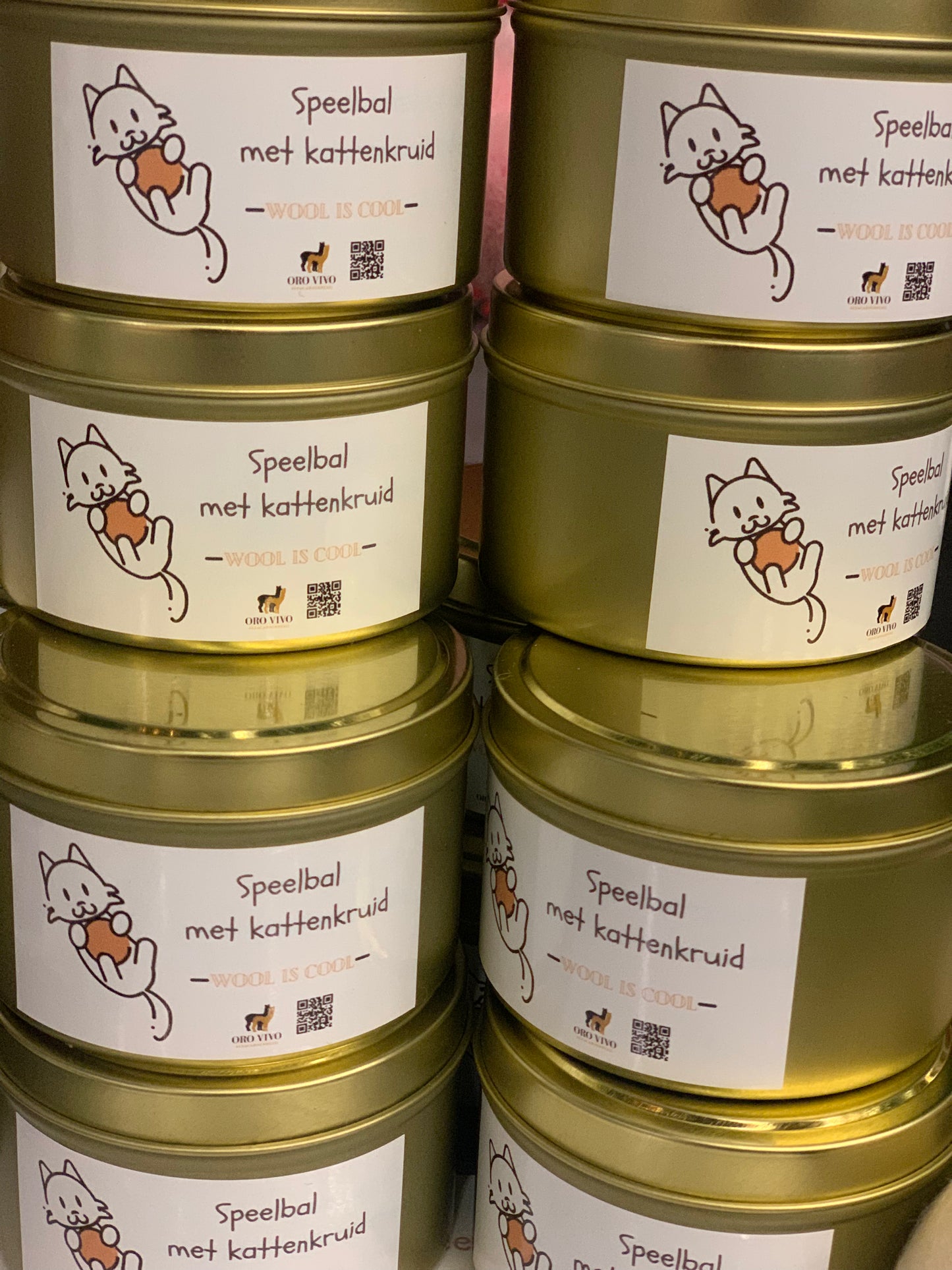 Speelbal met Kattenkruid