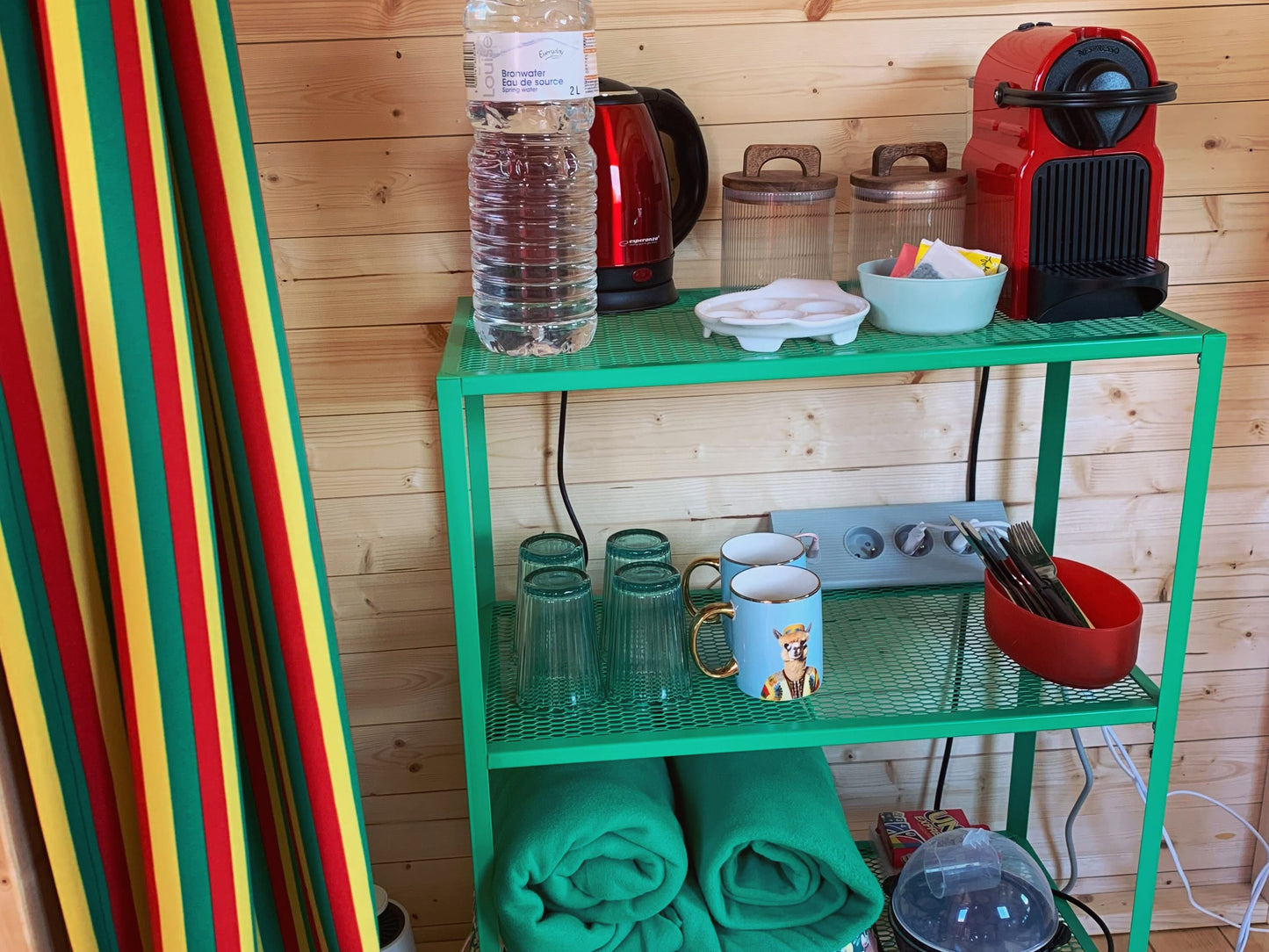 Overnachten in de pipowagen