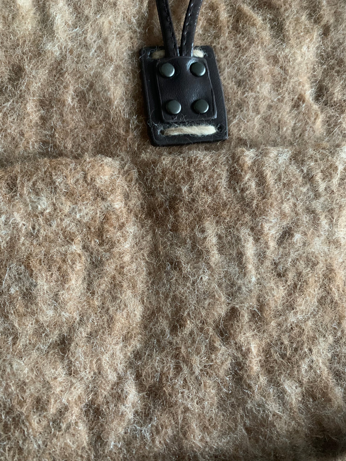 Schoudertas beige