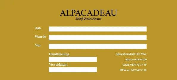 Cadeaubon in doos