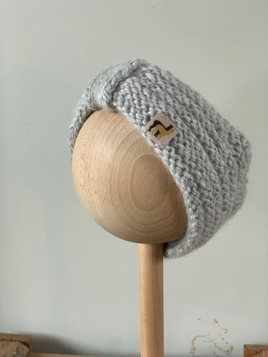 Oorwarmer licht grijs KIDS