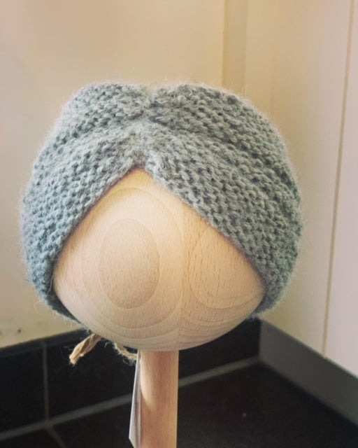 Knit-Wear Oorverwarmer Grijs Baby